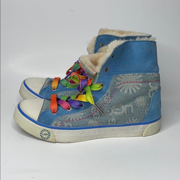 Ugg sneakers #1000779‎ sz 6 light blue - Picture 1 of 9
